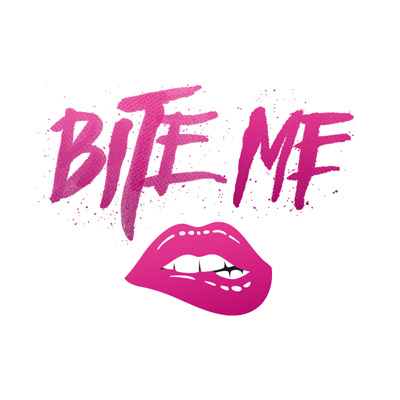Diseño de logo para submarca Bite Me de Prünus.
