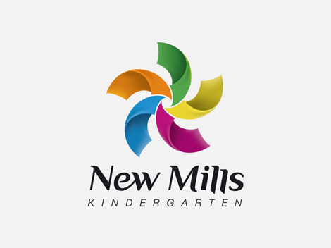 Diseño de logo e isotipo para New Mills.