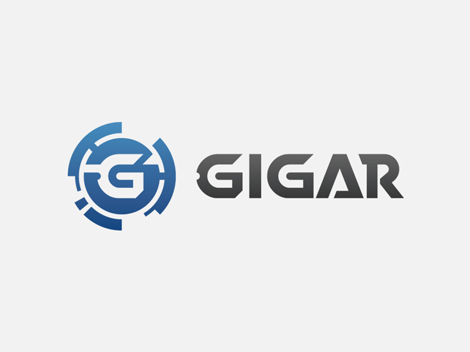 Diseño de logo e isotipo para Gigar.