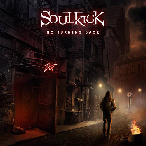 Diseño de disco para Soulkick: No turning back.