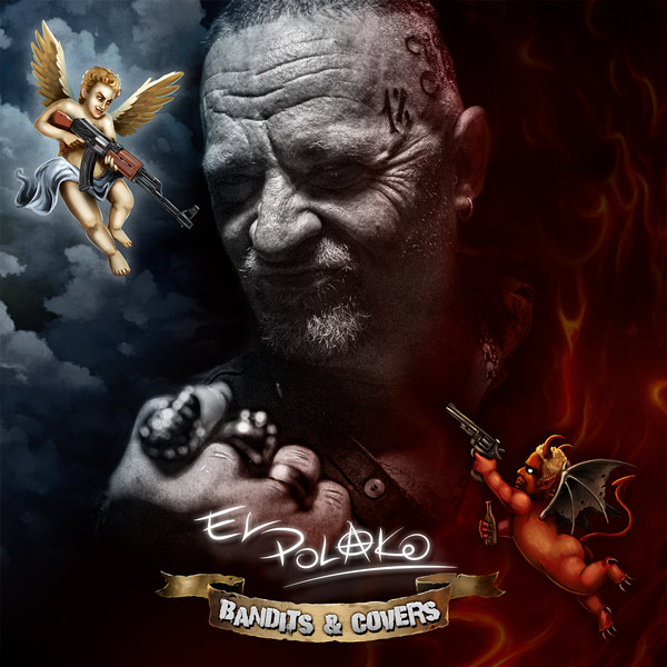 Diseño de disco para el Polaco Zelazek (Los Violadores): Bandits & Covers I y II.